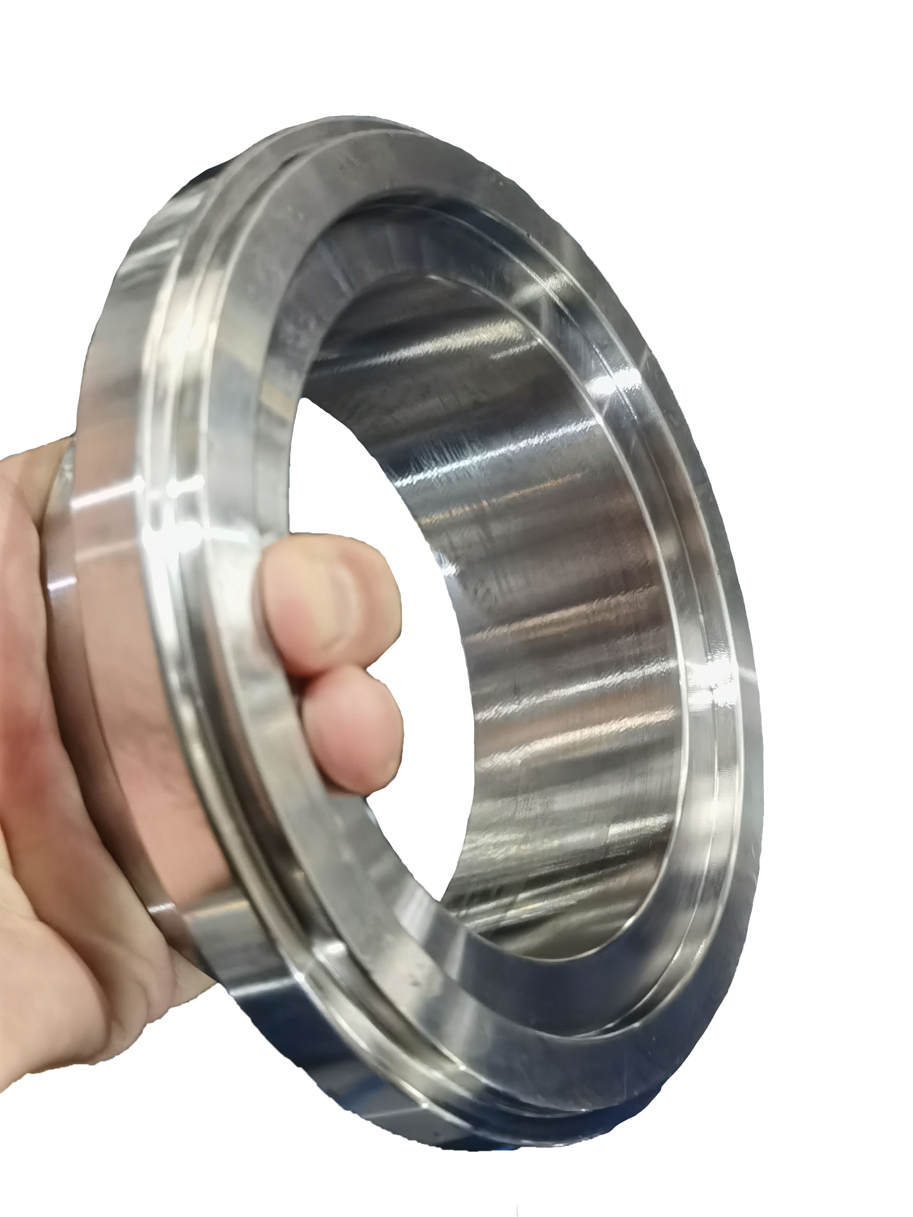 Flange de pescoço de soldagem de aço inoxidável ANSI B16.5/ASME B16.5 de alta qualidade